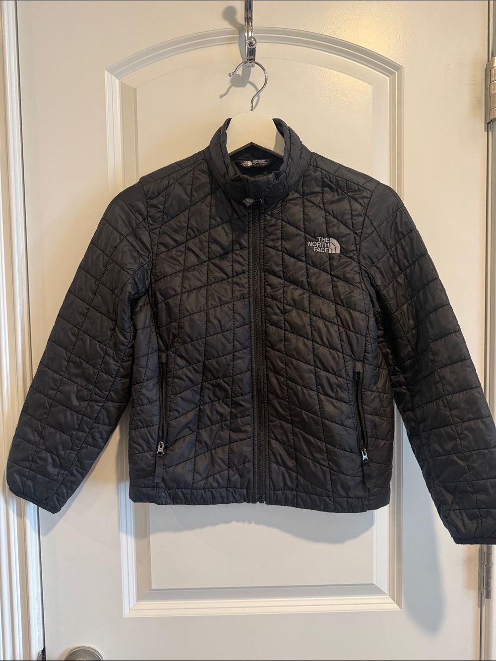 The North Face Kids Black Quilted Puffer Jacket